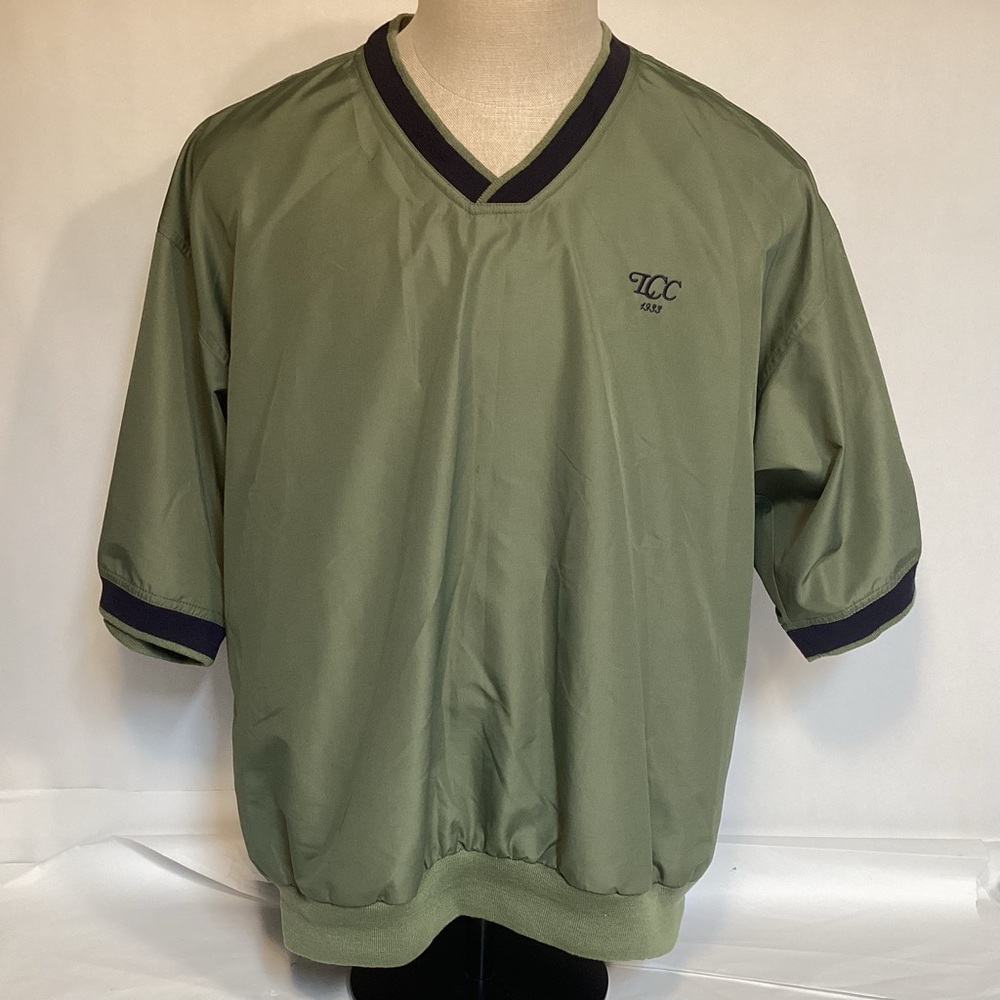 Cutter & Buck Vintage Pullover windbreaker short sleeve windshirt Clima Guard